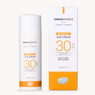 Green People Scent Free Mineral Sun Cream SPF 30