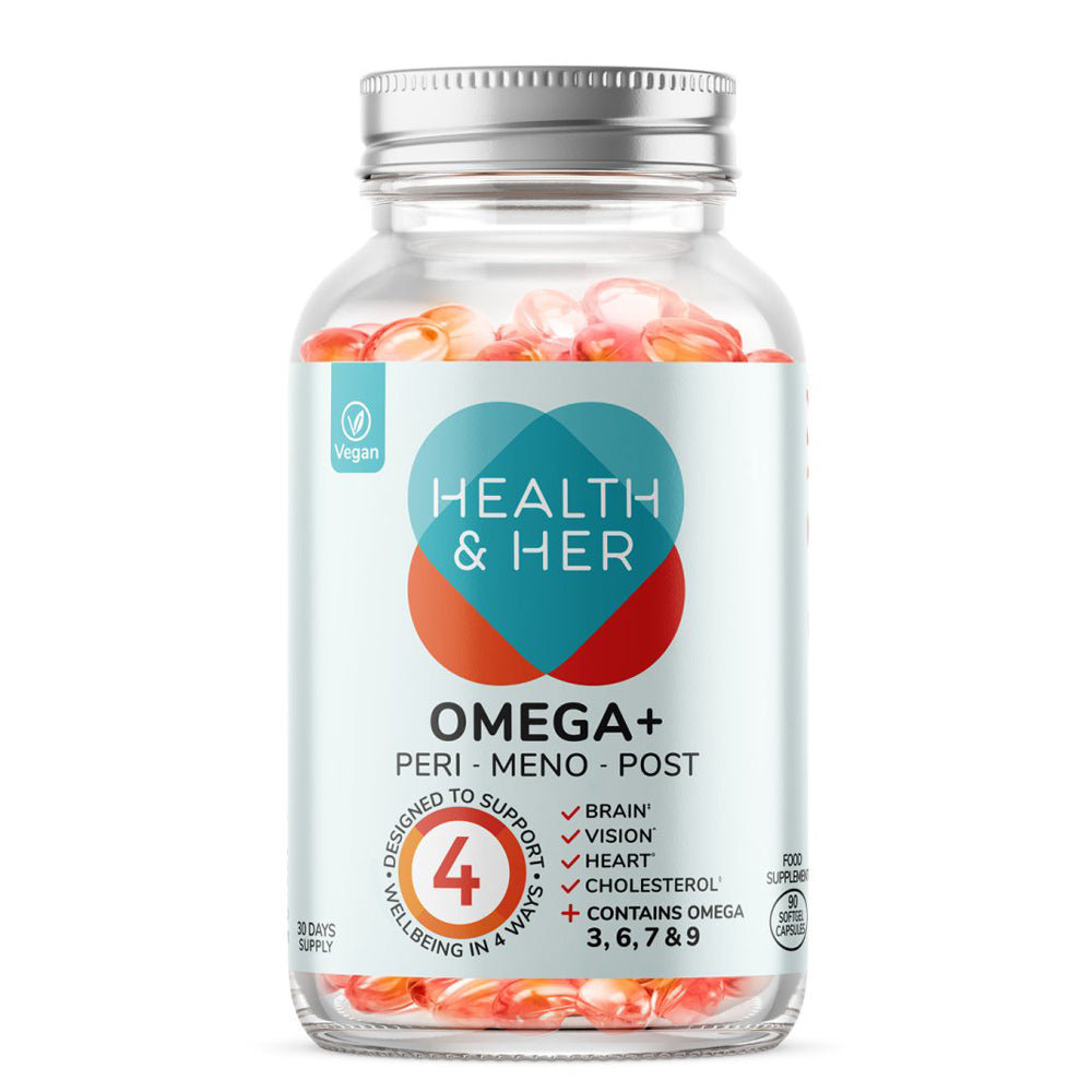 Health & Her Vegan Omega+ | Evergreen Healthfoods