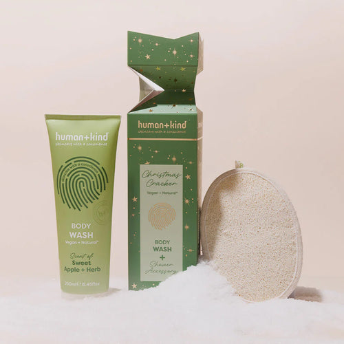 Human + Kind Body Wash & Shower Accessory Christmas Cracker