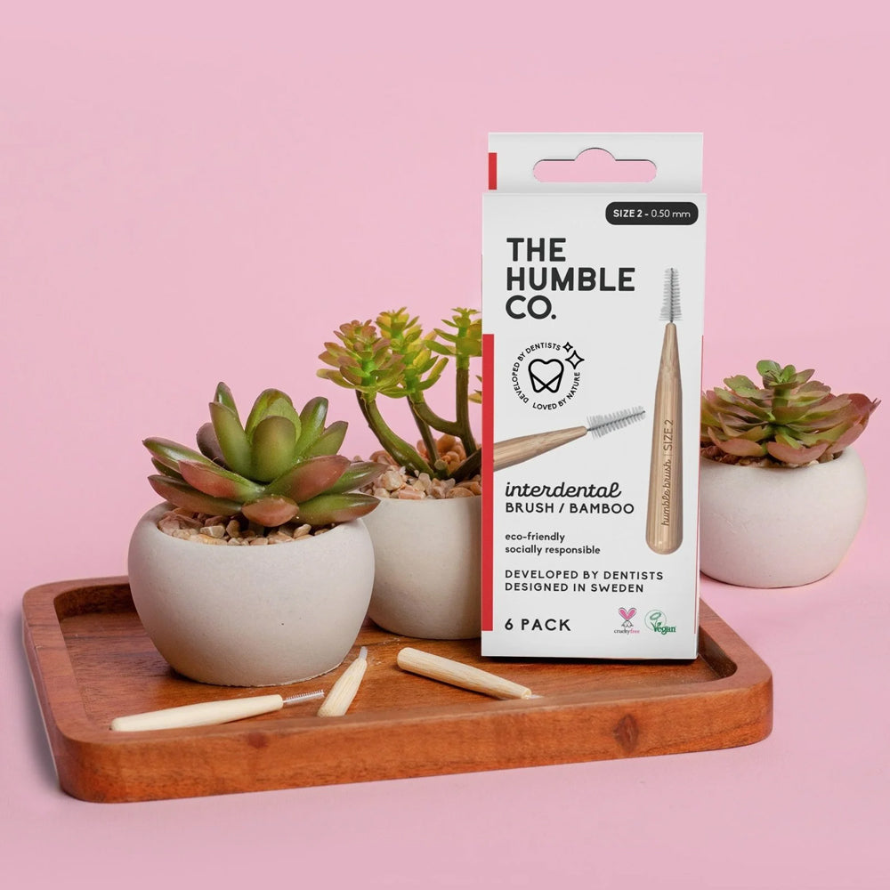 The Humble Co Interdental Brush Bamboo - Size 2