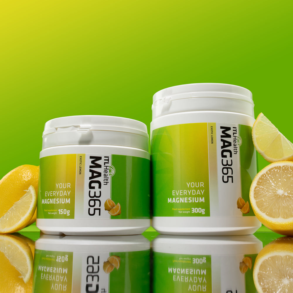 ITL Health MAG365 Lemon flavour 150g and 300g