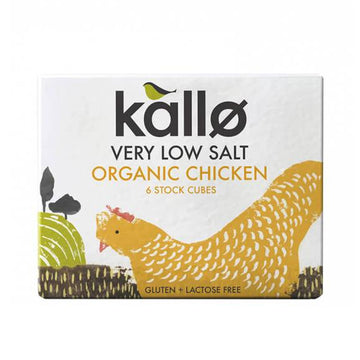 Kallo Organic Low Salt Chicken Stock Cubes