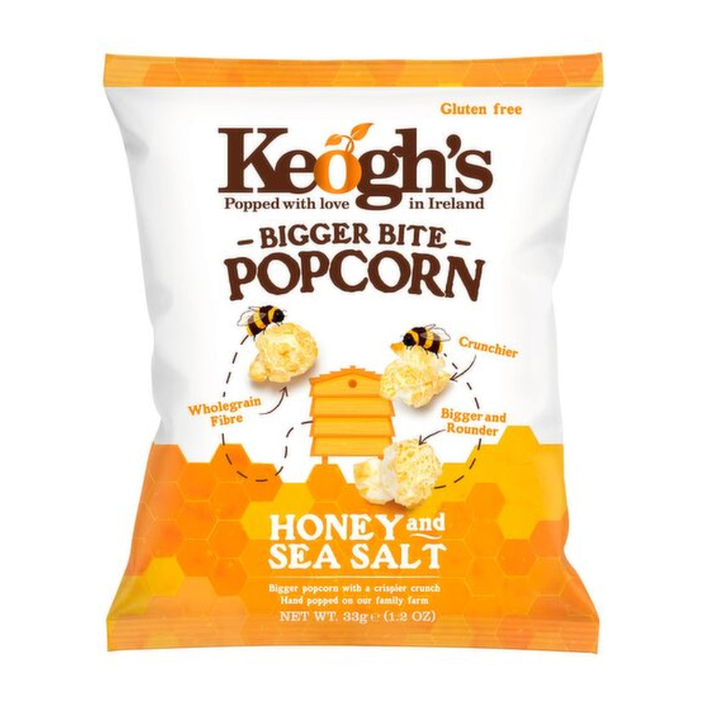 Keoghs Bigger Bite Honey and Sea Salt Popcorn