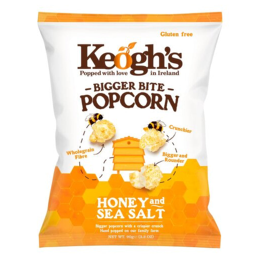 Keoghs Bigger Bite Honey and Sea Salt Popcorn