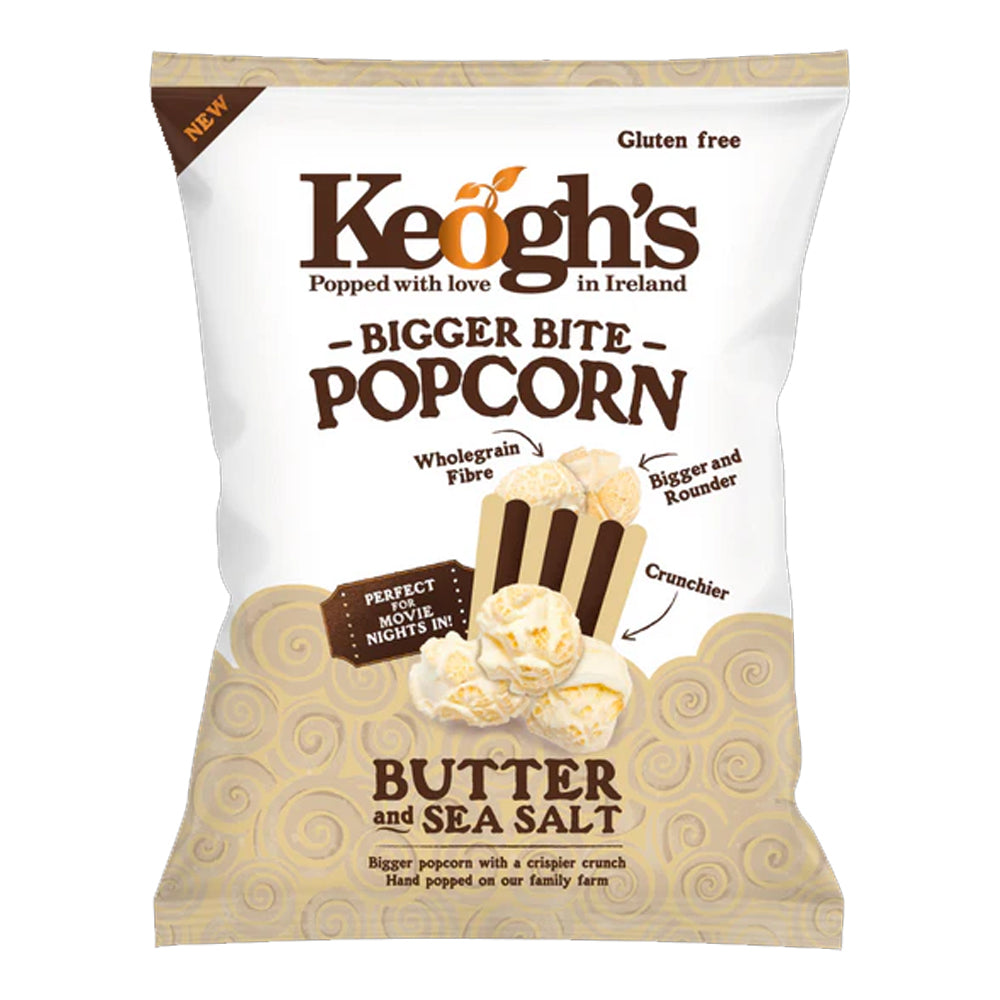 Keoghs Butter & Sea Salt Popcorn