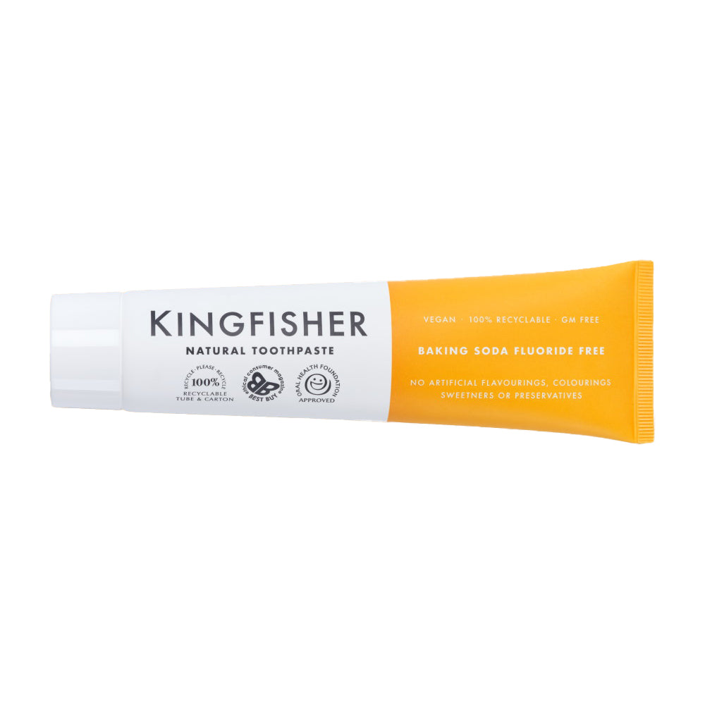 Kingfisher Baking Soda Fluoride Free Toothpaste