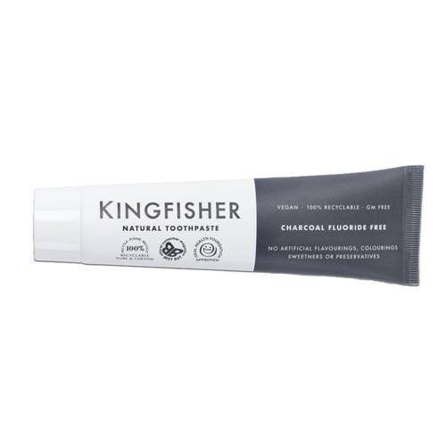 Kingfisher Charcoal Fluoride Free Toothpaste