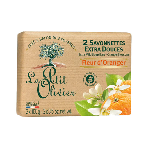 Le Petit Olivier Orange Blossom Soap Double Pack