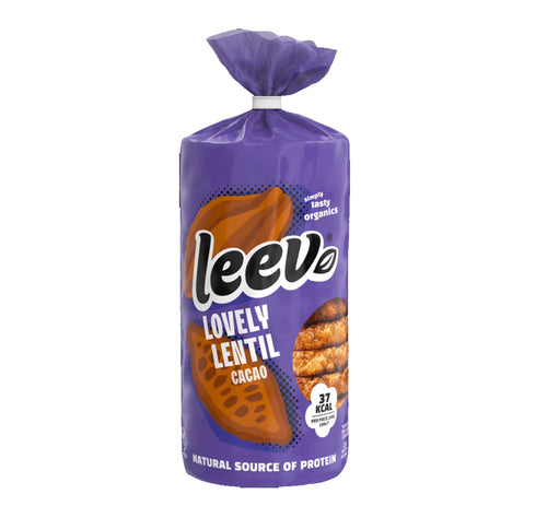 Leev Lovely Organic Lentil Cacao Cakes