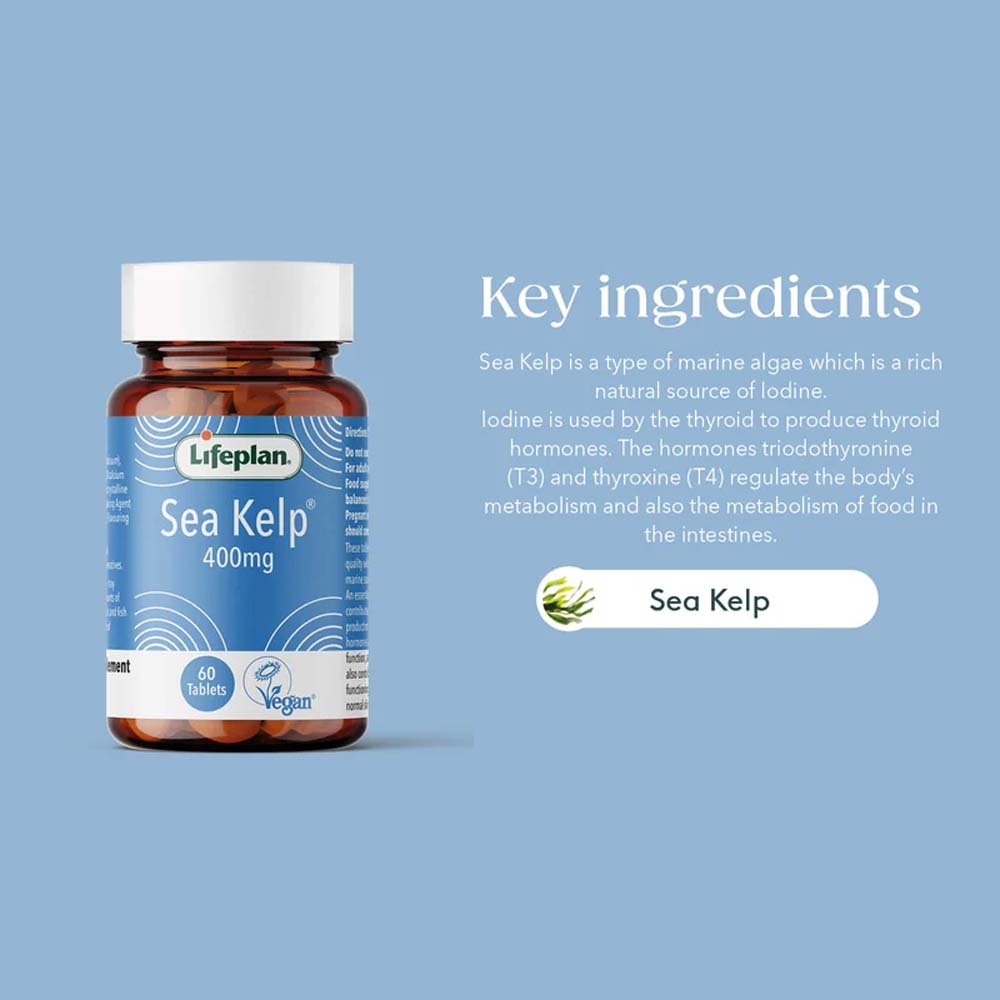 Lifeplan Sea Kelp 400mg