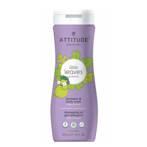 Attitude Little Leaves Vanilla &amp; Pear 2 in 1 Shampoo