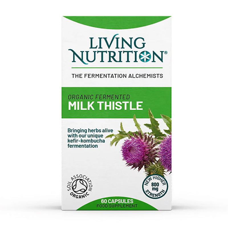 Living Nutrition Organic Fermented Milk Thistle