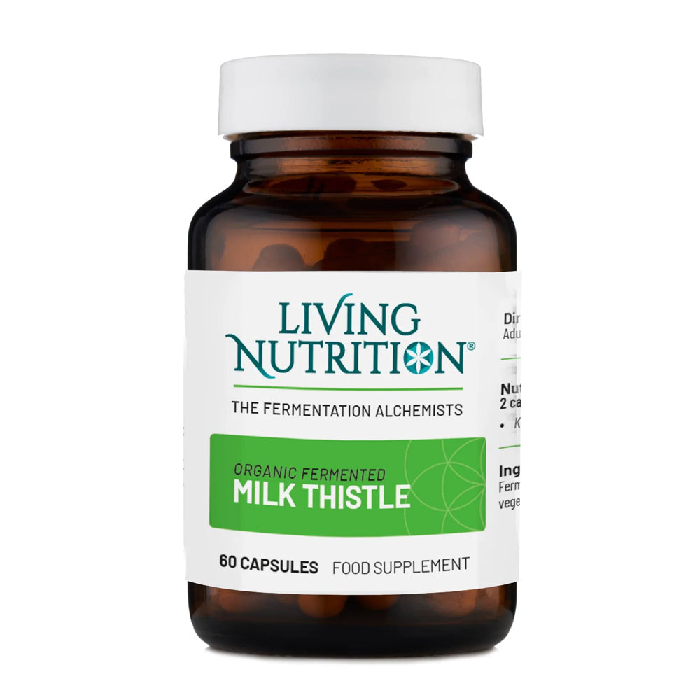 Living Nutrition Organic Fermented Milk Thistle
