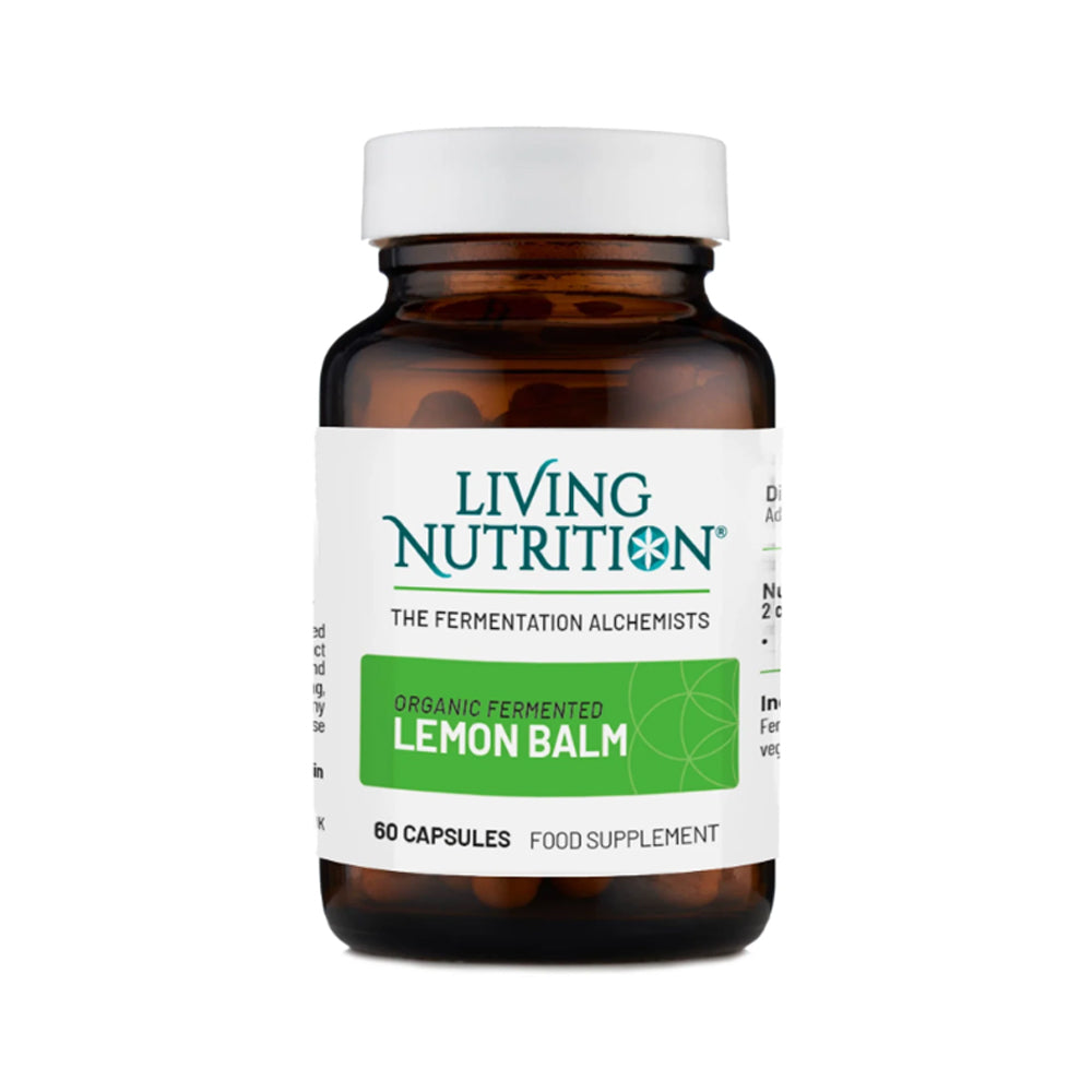 Living Nutrition Organic Fermented Lemon Balm
