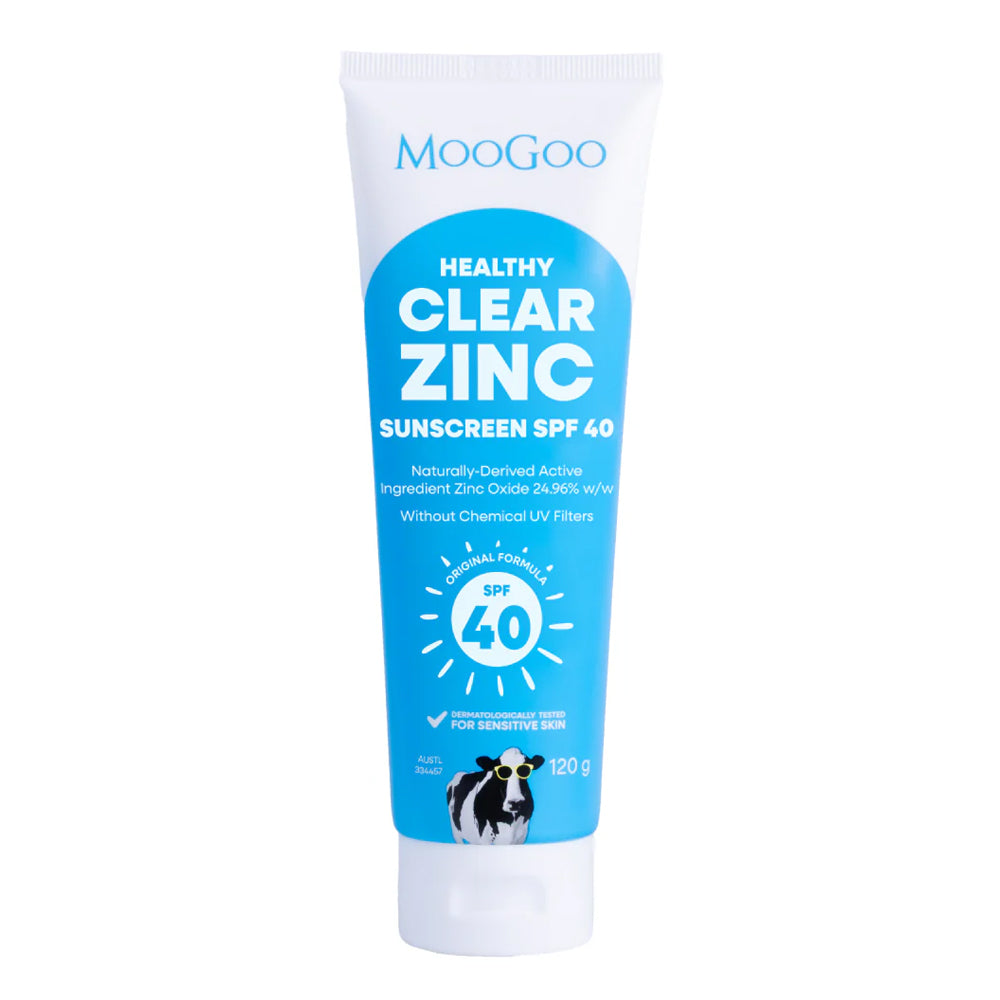 MooGoo Clear Zinc Sunscreen SPF40