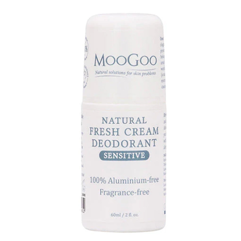 MooGoo Fresh Cream Deodorant - Sensitive & Fragrance-Free
