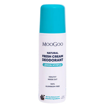 MooGoo Natural Fresh Cream Deodorant - Lemon Myrtle
