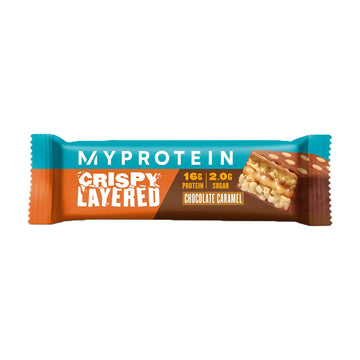 MyProtein Crispy Layered Bar Chocolate Caramel 58g