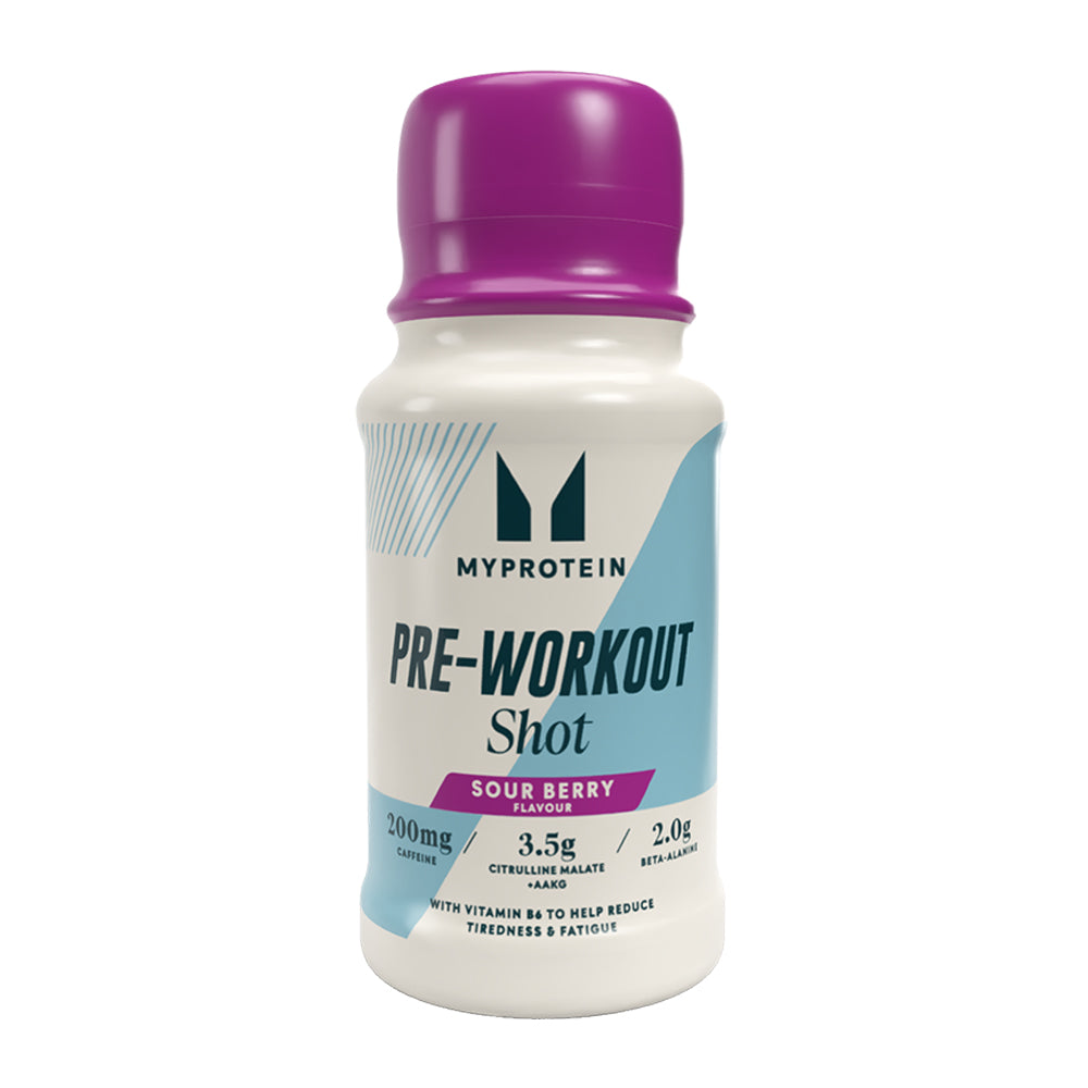 MyProtein Pre-Workout Sour Berry Shot