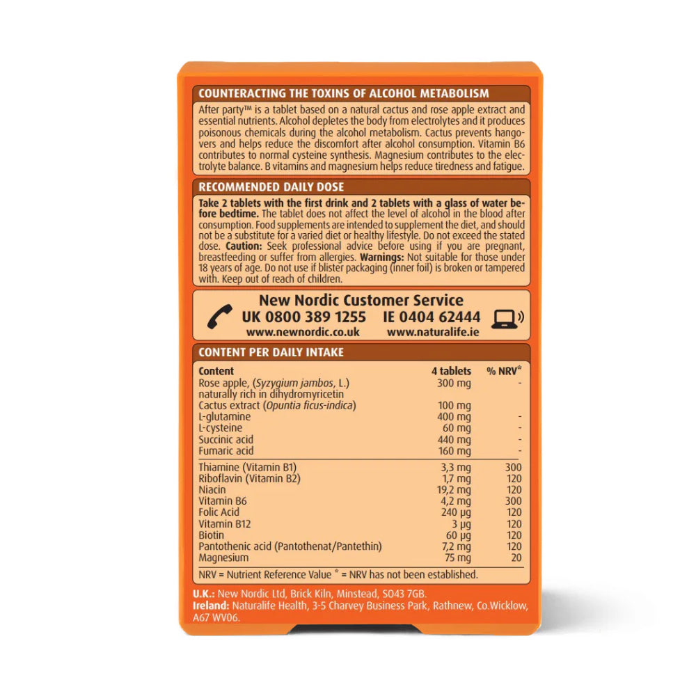Supplement label with detailed information on ingredients and dosing on a white background