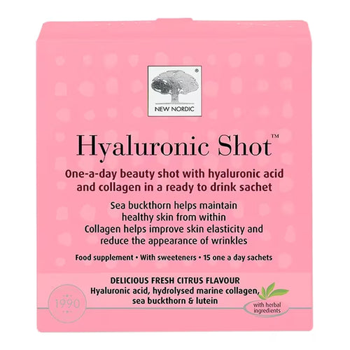 box of New Nordic Hyaluronic Shot