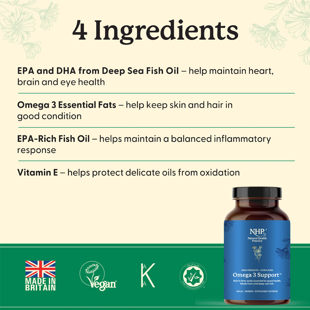 NHP Omega 3 Support