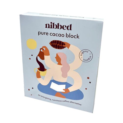 Nibbed Organic 100% Cacao Block 300g