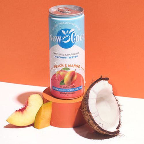 Now Coco Peach and Mango Coconut Water