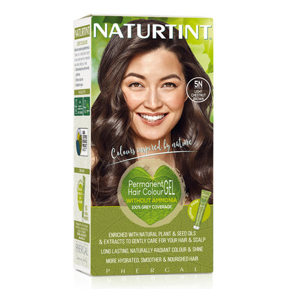 Naturtint Permanent Hair Colour Gel - 5N Light Chestnut Brown