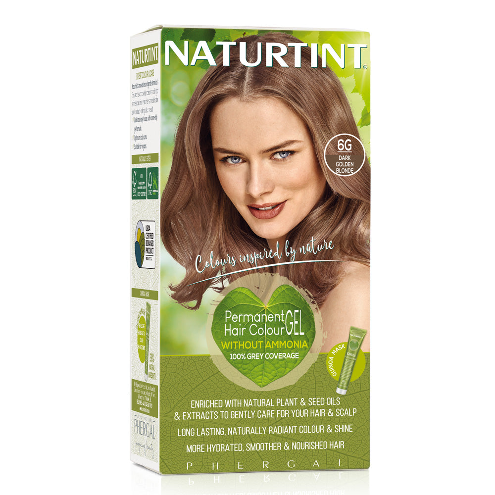 Naturtint Permanent Hair Colour Gel - 6G Dark Golden Blonde