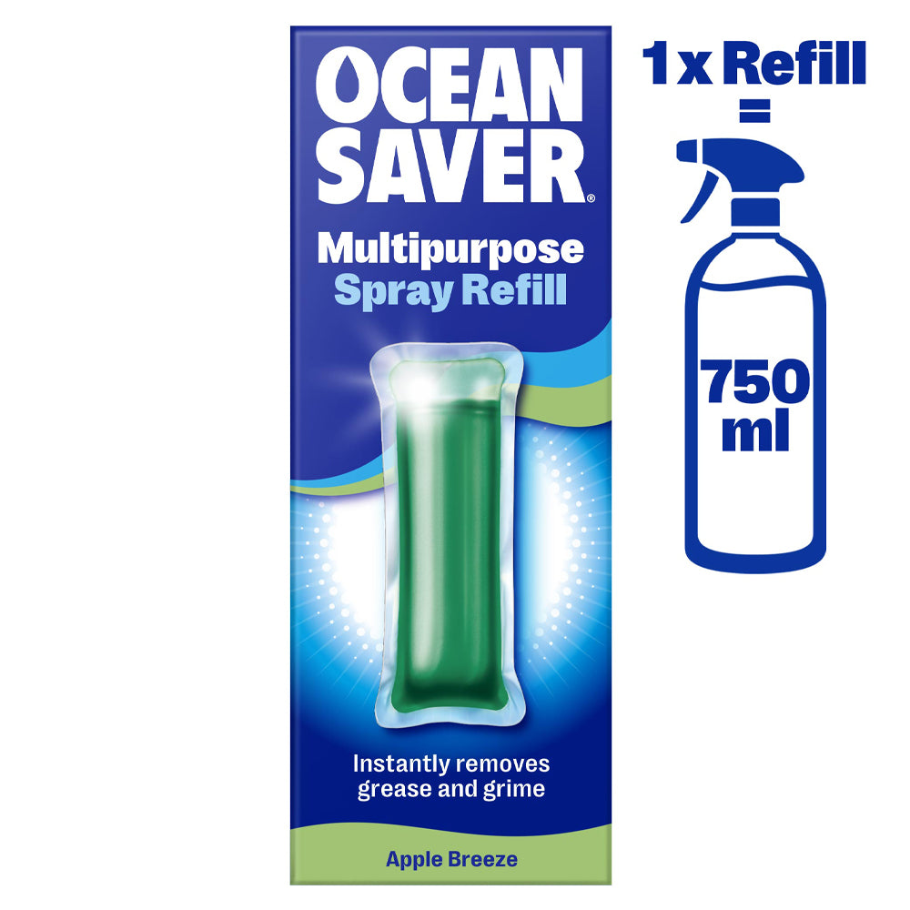 Ocean Saver Multipurpose Cleaner EcoDrops Apple