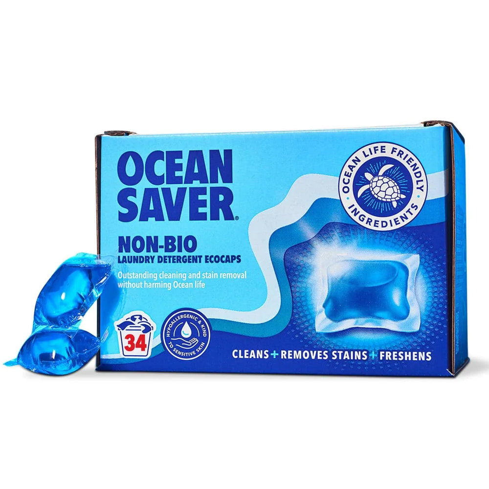 Ocean Saver Non-Bio Laundry Detergent Ecocaps - 34 Washes 