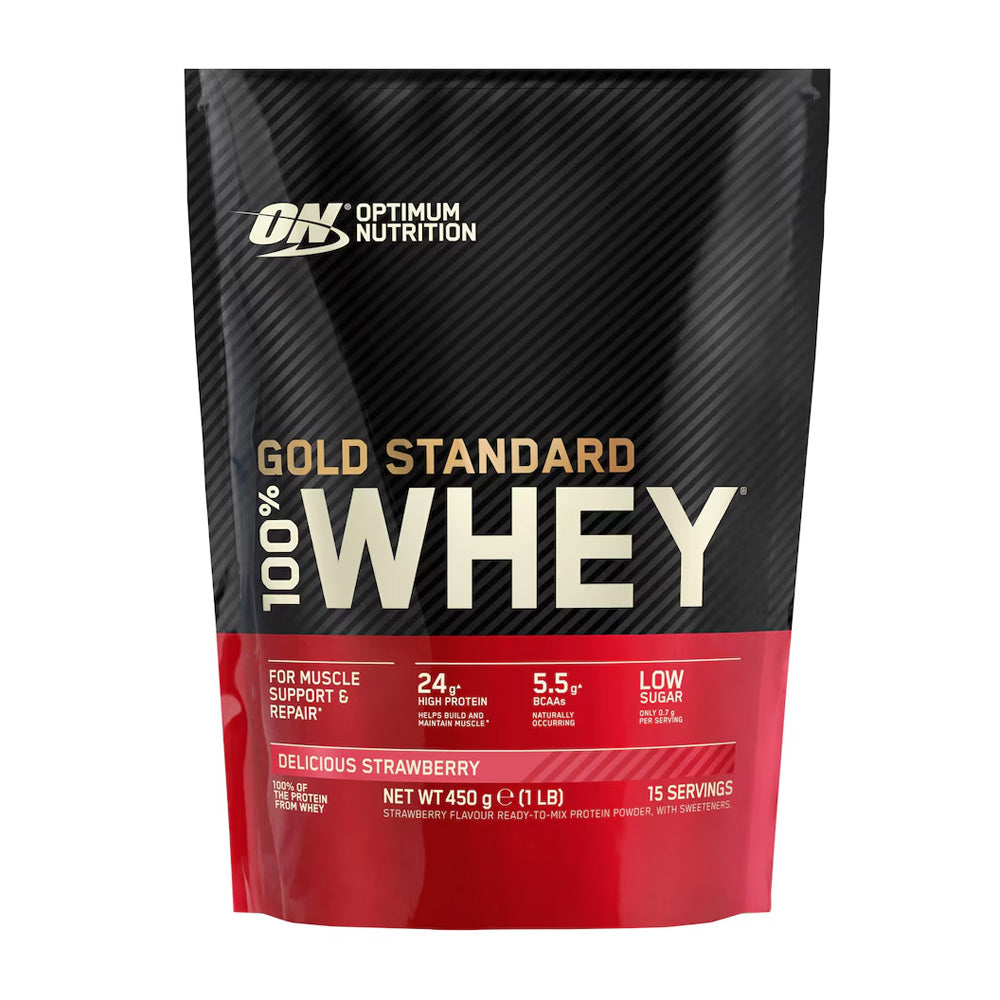 Optimum Nutrition Delicious Strawberry Gold Standard 100% Whey Protein