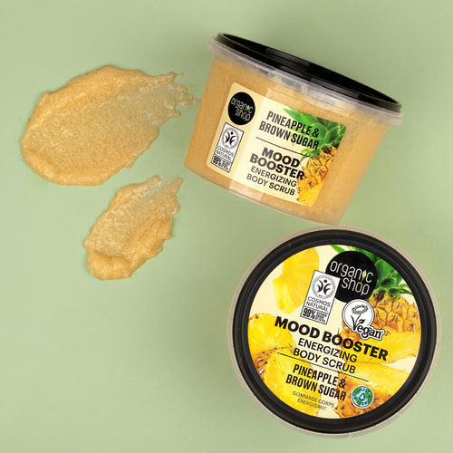 Organic Shop Pineapple &amp; Brown Sugar Energizing Body Scrub