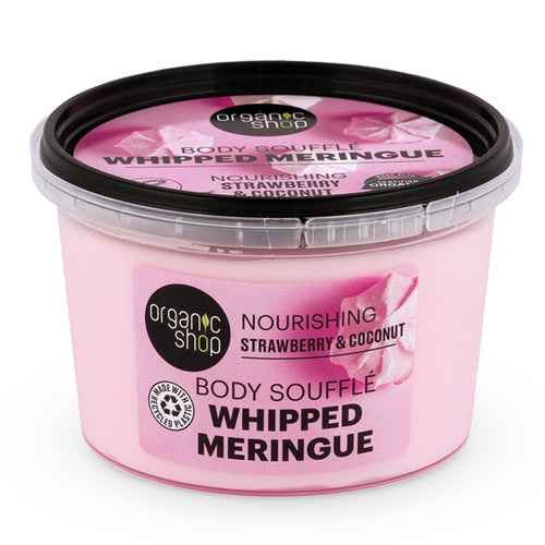 Organic Shop Whipped Meringue Nourishing Body Soufflé Strawberry & Coconut