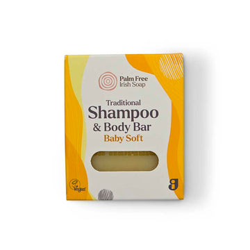 Palm Free Irish Soap Shampoo & Body Bar - Baby Soft