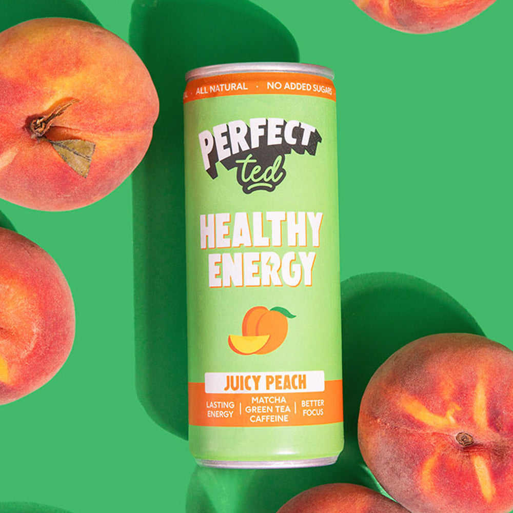 Perfect Ted Juicy Peach Matcha Energy