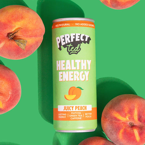 Perfect Ted Juicy Peach Matcha Energy