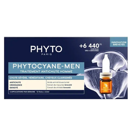 Phyto Phytocyane Men Treatment Progressive Hair Loss