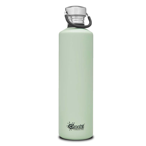 Cheeki Classic Single Wall Water Bottle - Pistachio