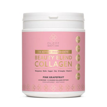 Plent Beauty Blend Collagen Pink Grapefruit tub