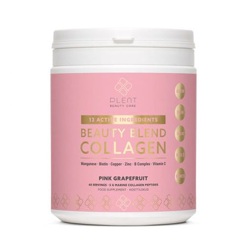 Plent Beauty Blend Collagen Pink Grapefruit tub