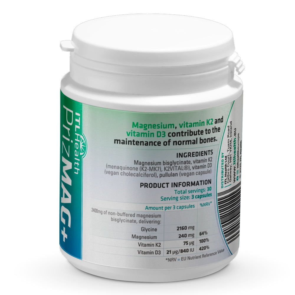 ITL PrizMAG Magnesium Bisglycinate PLUS