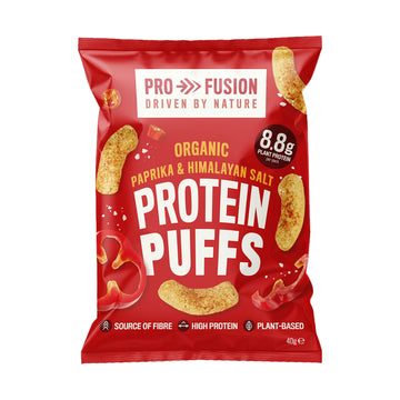 Profusion Organic Protein Puffs - Paprika & Himalayan Salt