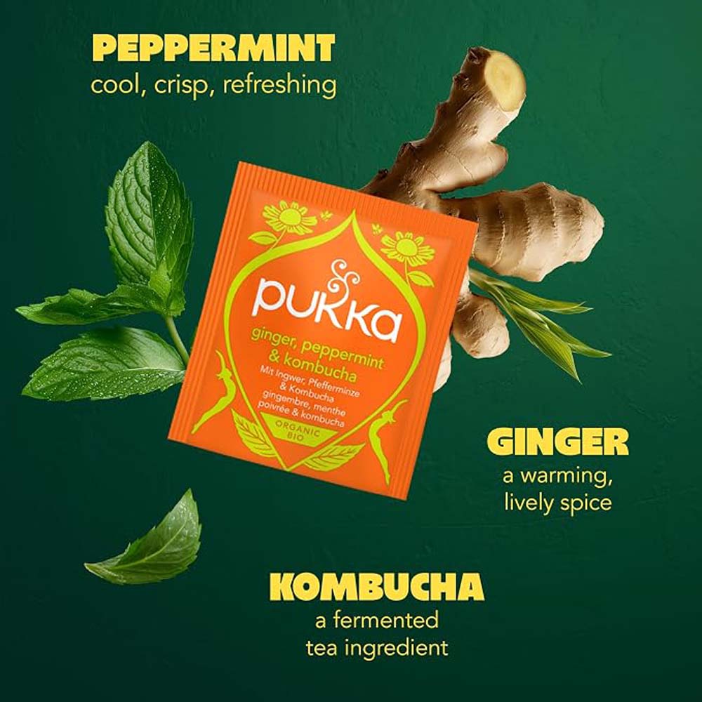Pukka Gut Health ingredients
