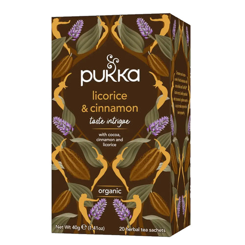 Pukka Organic Licorice & Cinnamon Tea