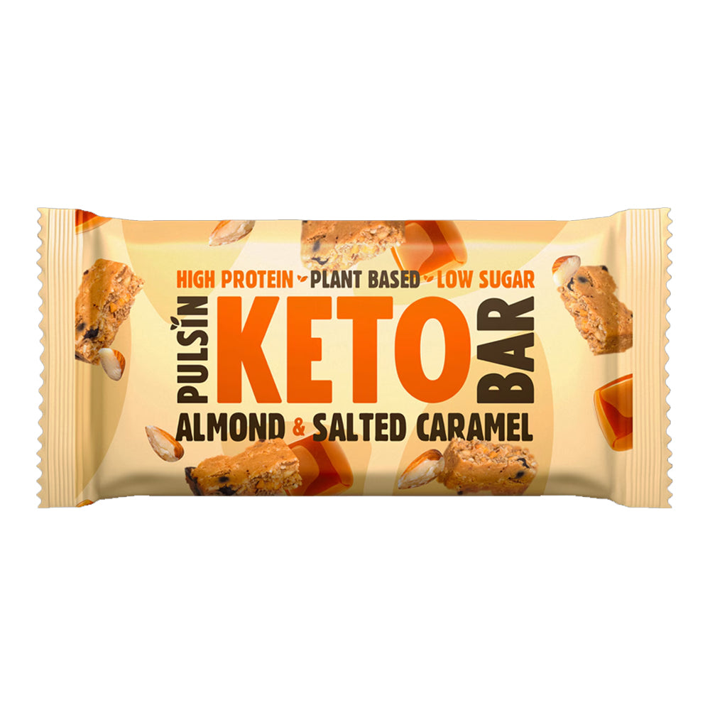 Pulsin Almond & Salted Caramel Keto Bar