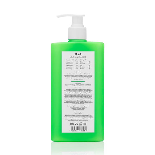 Q+A AHA Exfoliator Body Lotion