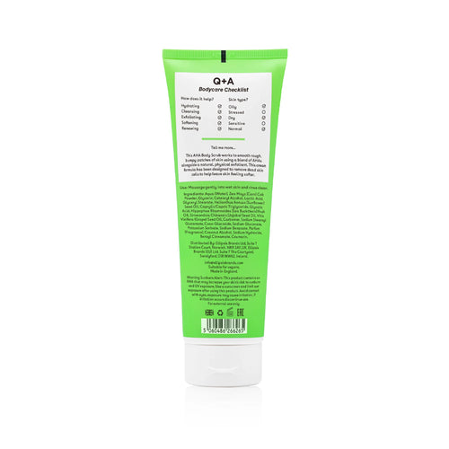 Q+A AHA Exfoliator Body Scrub