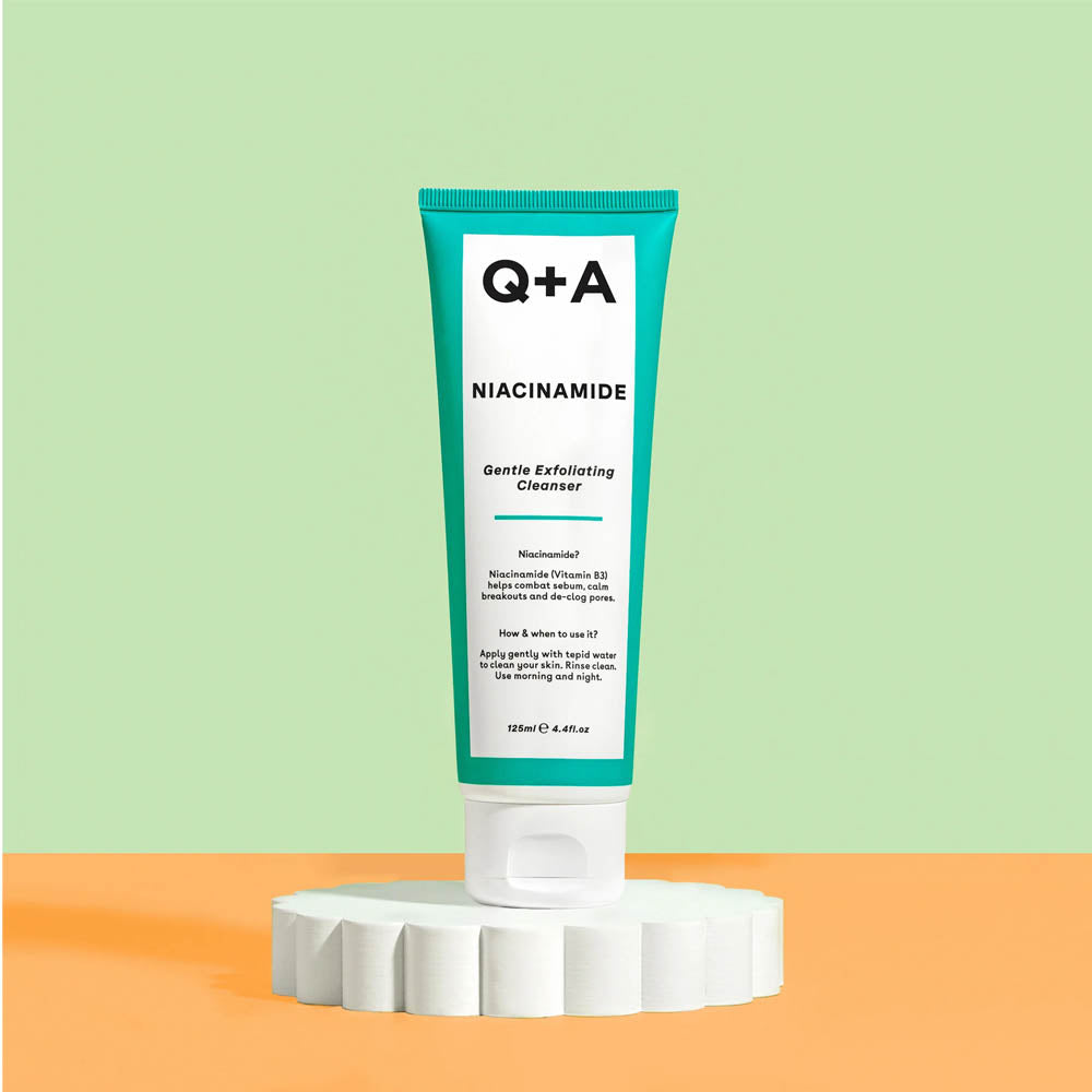 Q+A Niacinamide Gentle Exfoliating Cleanser - Evergreen Healthfoods